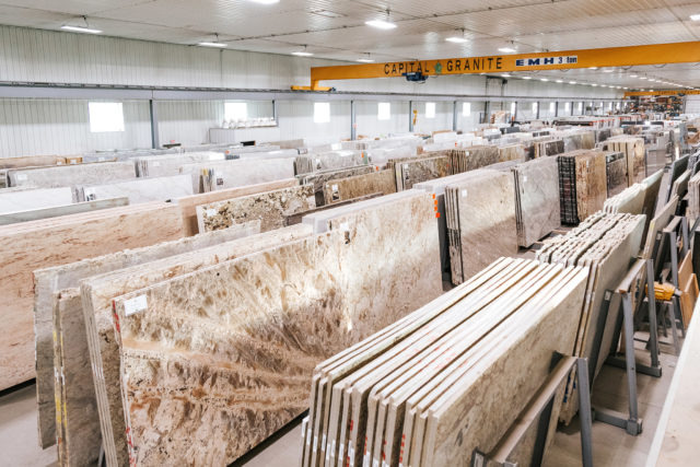 Capital Granite Indoor Showroom